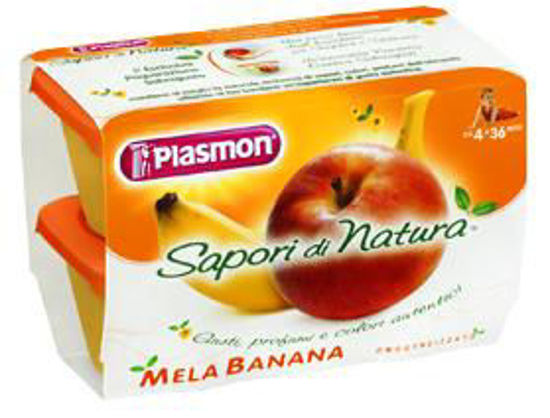 Immagine di PLASMON SAPORI DI NATURA MELA/BANANA GR.100 X 4