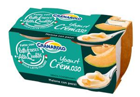 Immagine di GRANAROLO YOGURT MELONE GR.125 X 2