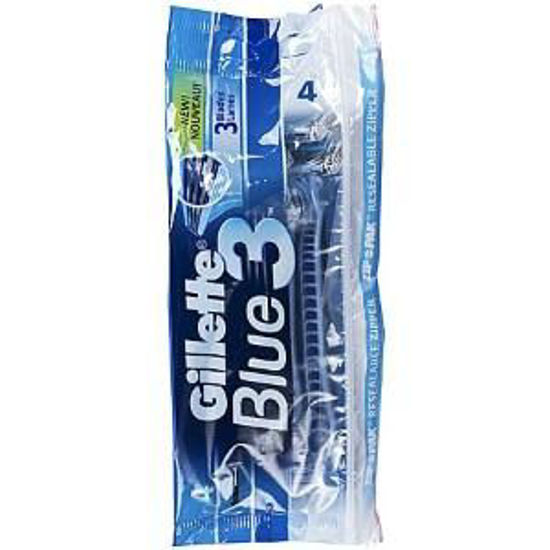 Immagine di GILLETTE BLUE 3 RADI E GETTA PZ.4