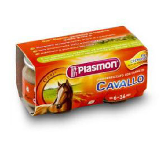 Immagine di PLASMON OMOGENEIZZATO CAVALLO GR.80 X 2