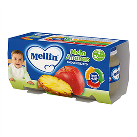 Immagine di MELLIN OMOGENIZZATO G.100X2 MELA&ANANAS