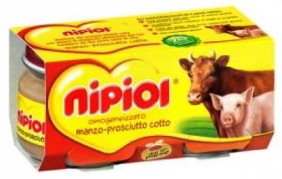 Immagine di NIPIOL OMOGENEIZZATO MANZO/PROSC. COTTO GR 80 X 2