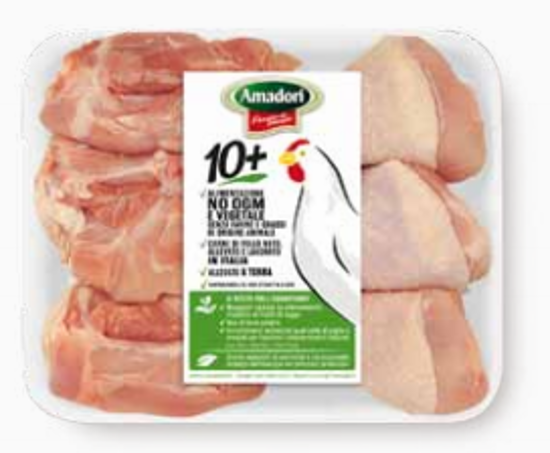 Immagine di AMADORI COSCIA DI POLLO IN PARTI GR.850