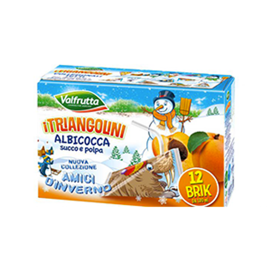 Immagine di VALFRUTTA TRIANGOLINI NETTARE ML.100X2 ALBICOCCA