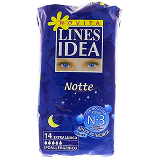 Immagine di LINES IDEA NOTTE X 14 RIP.ALI XL