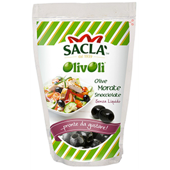 Immagine di SACLA' OLIVE MORATE SNOCCIOLATE GR.75