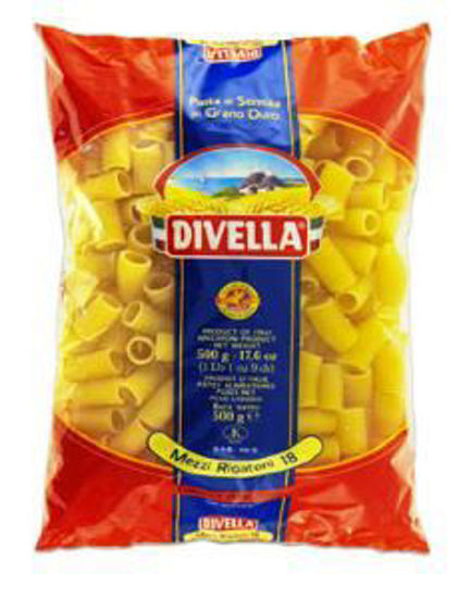 Immagine di DIVELLA MEZZI RIGATONI N.18 GR.500