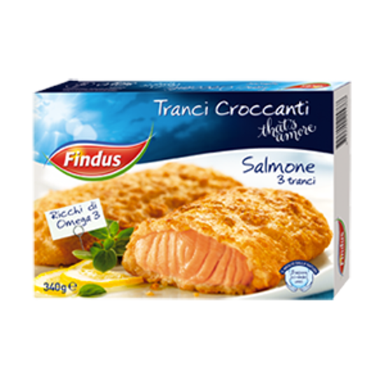 Immagine di FINDUS TRANCI DI SALMONE GR.340