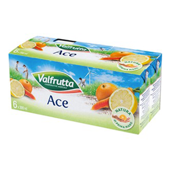 Immagine di VALFRUTTA NETTARE BRIK ML.200X6 ACE