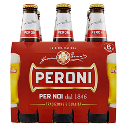 Immagine di PERONI BIRRA BOTTIGLIA CL.33X6