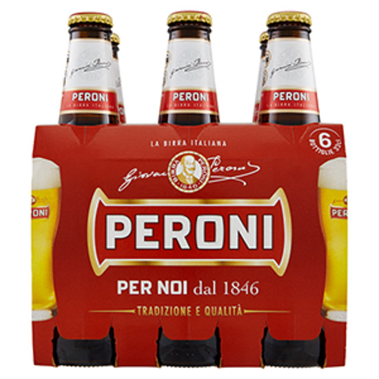 Immagine di PERONI BIRRA BOTTIGLIA CL.33X6