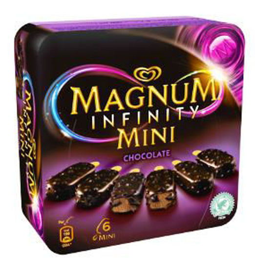 Immagine di ALGIDA MAGNUM INFINITY MINI CHOCOLATE X 6