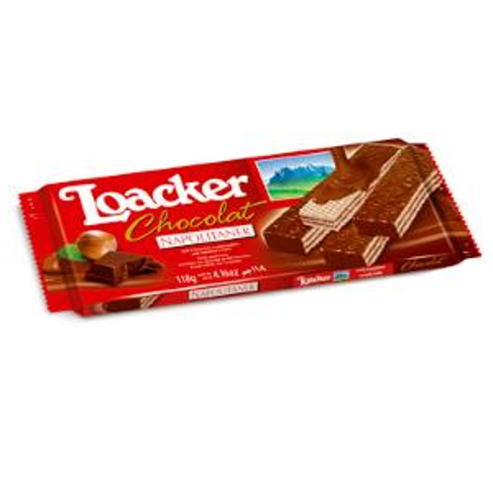 Immagine di LOACKER CHOCOLAT NAPOLITANER GR.118