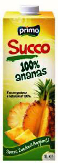 Immagine di PRIMO SUCCO ANANAS 100% LT.1