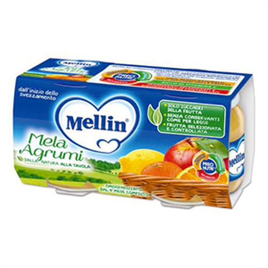 Immagine di MELLIN OMOGENIZZATO G.100X2 MELA&ARANCIA