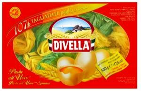Immagine di DIVELLA TAGLIATELLE ALL'UOVO PAGLIA E FIENO N.107 GR.500