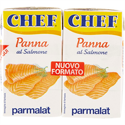 Immagine di PARMALAT PANNA CHEF SALMONE ML.125X2