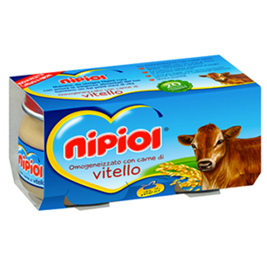 Immagine di NIPIOL OMO VITELLO GR.120X2