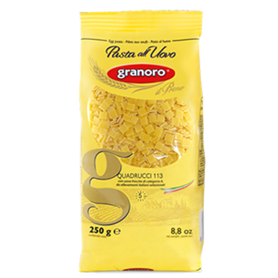 Immagine di GRANORO QUADRUCCI ALL'UOVO N.113 GR.250