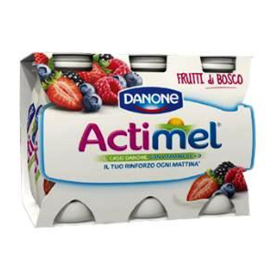 Immagine di DANONE ACTIMEL FRUTTI BOSCO GR.100 X 6