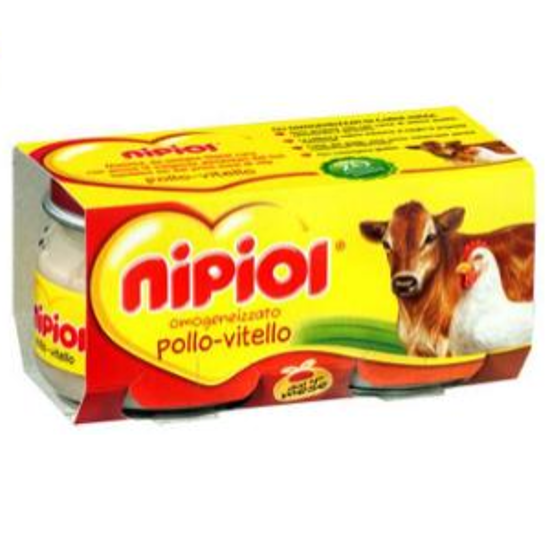 Immagine di NIPIOL OMOGENEIZZATO VITELLO/POLLO GR.80 X 2
