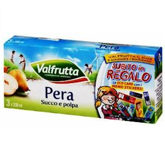 Immagine di VALFRUTTA SUCCO PERA ML.200 X 3