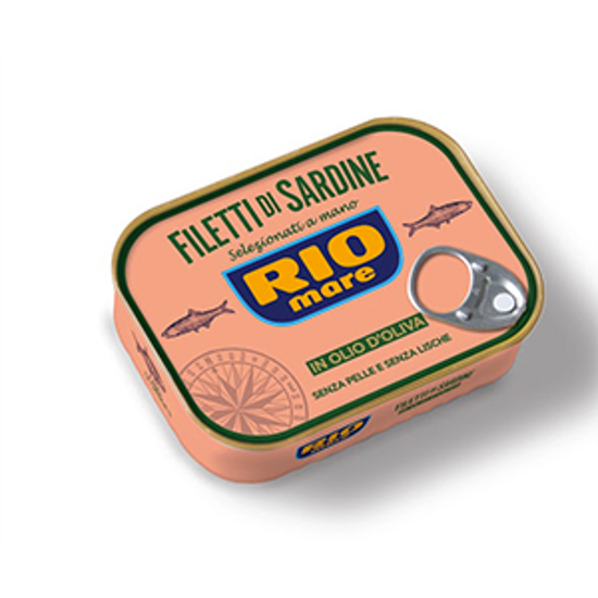 Immagine di RIO MARE FILETTI SARDINE O.O.105GR