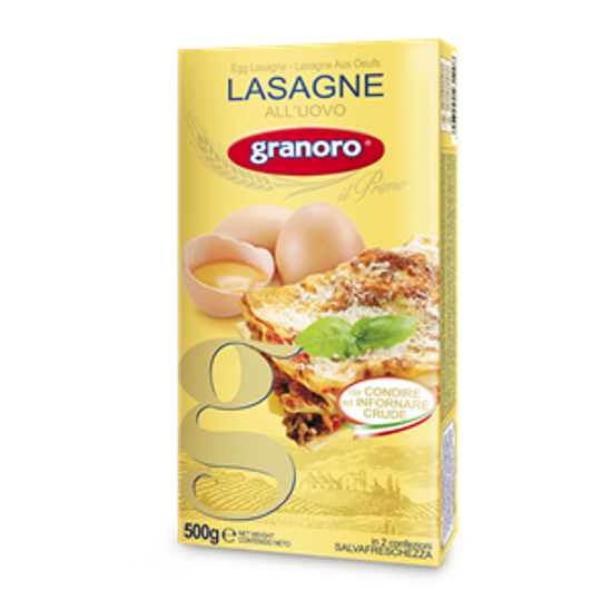 Immagine di GRANORO LASAGNE UOVO N.120 GR.500