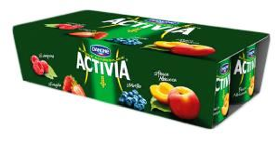 Immagine di DANONE ACTIVIA MISTO FRUTTA GR.125 X 8