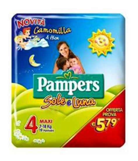 Immagine di PAMPERS SOLE E LUNA MAXI PZ. 17