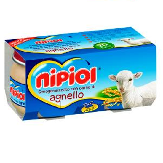 Immagine di NIPIOL OMOGENEIZZATO AGNELLO GR.80 X 2