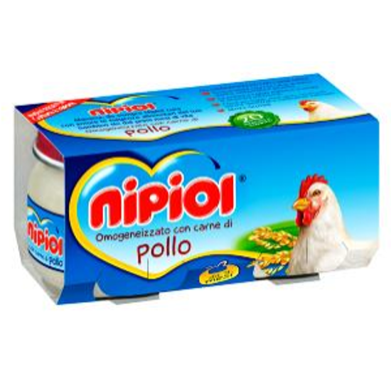 Immagine di NIPIOL OMOGENEIZZATO POLLO GR.80 X 2