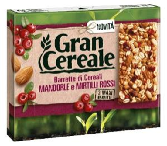 Immagine di GRANCEREALE SNACK MIRTILLI GR.35 X 3