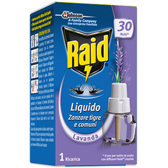 Immagine di RAID LIQ.RICARICA 30 N.LAVANDA