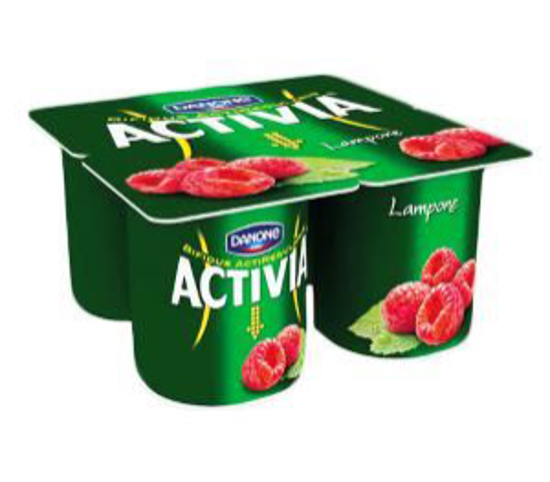 Immagine di DANONE ACTIVIA LAMPONE GR.125 X 4