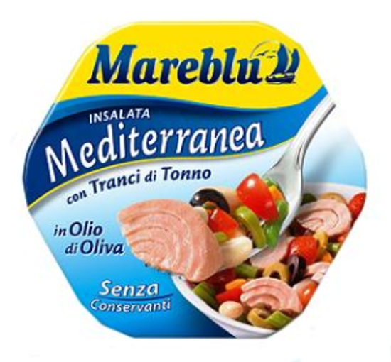 Immagine di MAREBLU INSALATA MEDITERRANEA CON TRANCI DI TONNO GR.220