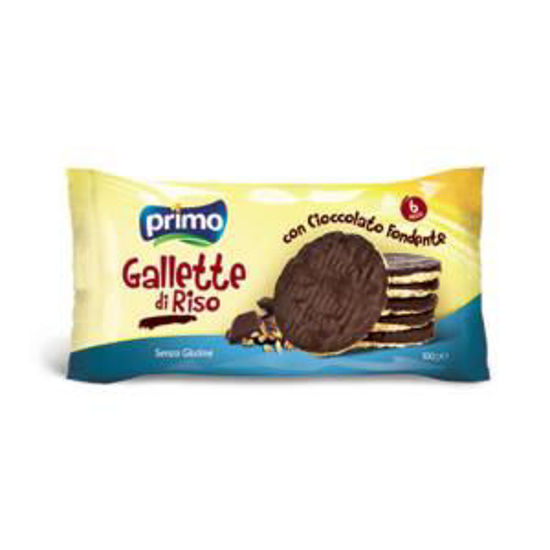 Immagine di PRIMO GALLETTE CON CIOCCOLATO FONDENTE GR.100