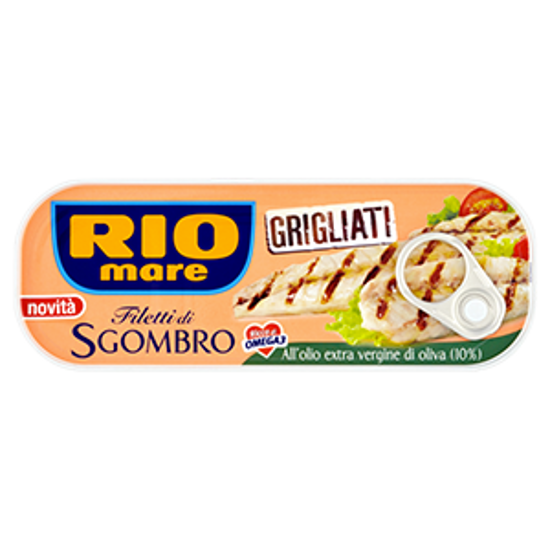 Immagine di RIO MARE FILETTI SGOMBRO GRIGLIATO G.120 E.VERGINE