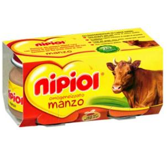 Immagine di NIPIOL OMOGENEIZZATO MANZO GR.80 X 2