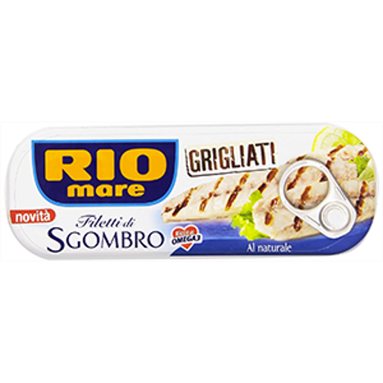Immagine di RIO MARE FILETTI SGOMBRO GRIGLIATO G.120 NATURALE