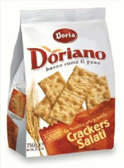 Immagine di DORIA DORIANO CRACKERS SALATI GR.750