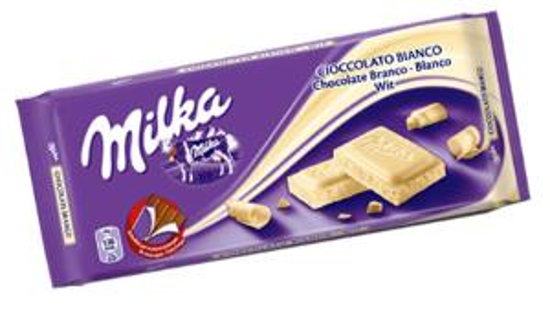 Immagine di MILKA TAVOLETTA BIANCO GR.100