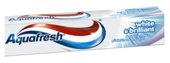 Immagine di AQUAFRESH DENTIFRICIO WHITE & BRILLANT ML.75