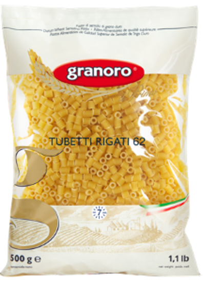 Immagine di GRANORO TUBETTI RIGATI N.62 GR.500