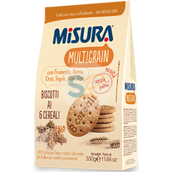 Immagine di MISURA BISCOTTI MULTIGRAIN G.330 6 CEREALI