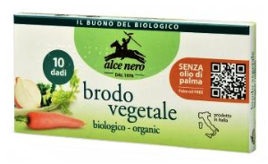 Immagine di ALCE NERO DADO VEGETALE BIO GR.100