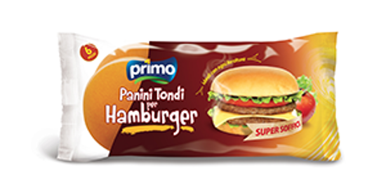 Immagine di PRIMO PANINI PER HAMBURGER X 6