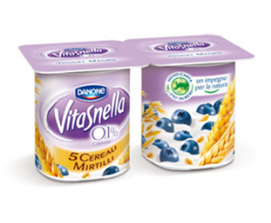 Immagine di VITASNELLA YOGURT CEREALI/MIRTILLI GR.125 X 2