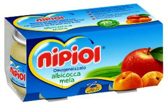 Immagine di NIPIOL OMOGENEIZZATO ALBICOCCA/MELA GR.80 X 4