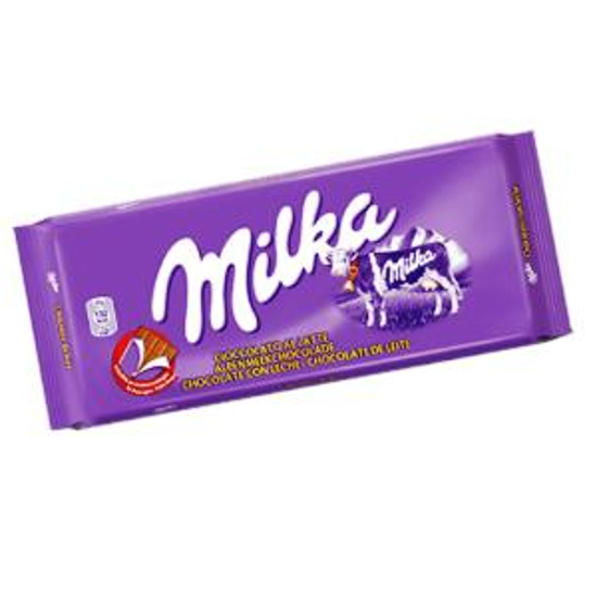 Immagine di MILKA TAVOLETTA LATTE GR.90